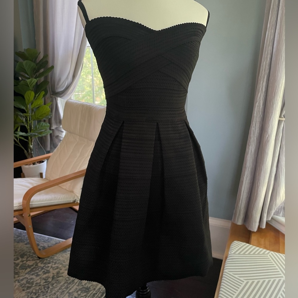 Express Strapless Black Dress | Size S